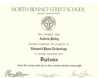 Advanced Piano Technology Diploma